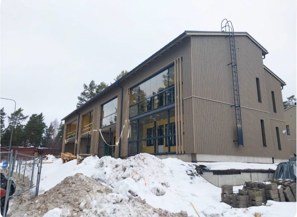 Harjutien uudiskohde valmistuu toukokuussa